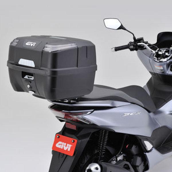 デイトナ DAYTONA 31432 GIVI 33L ATLASシリーズ ストップランプ無し B33N2MD 未塗装ブラック 3.1kg 433×405×306 mm｜motokichi｜05