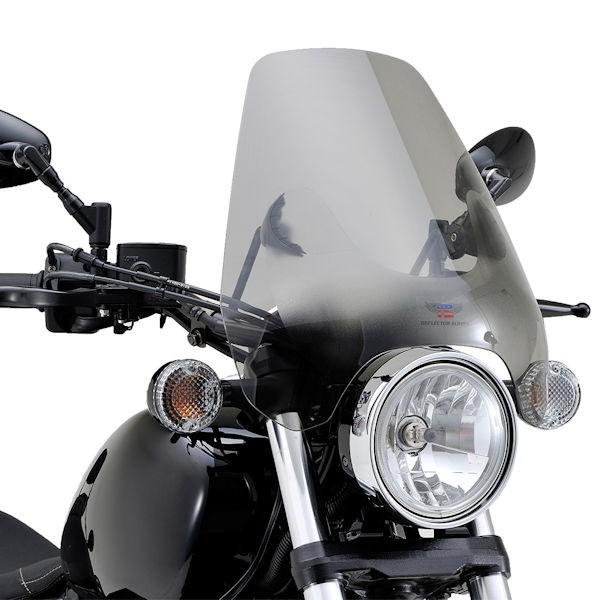 デイトナ DAYTONA 93792 ウインドシールド ハンドルバー(22〜25.4mm)取り付けタイプ ライトスモークの画像