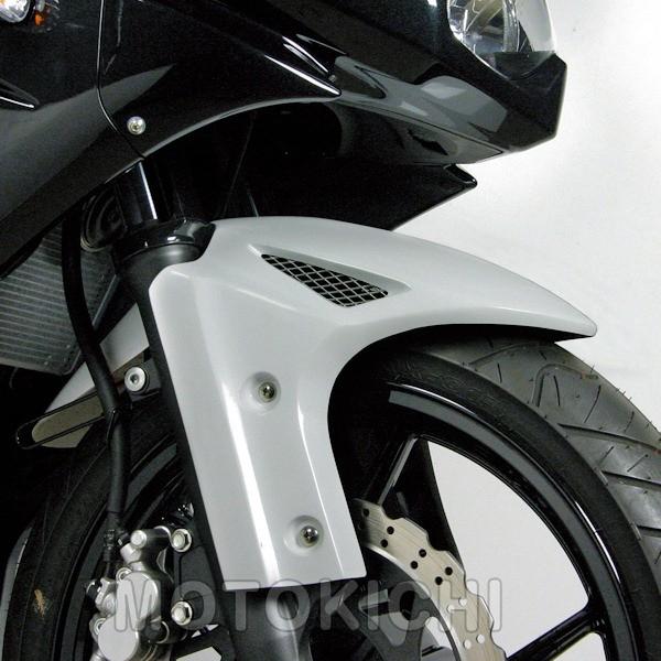 SP武川 タケガワ 09-09-0054 フロントフェンダー FRP製ホワイトゲルコート Ninja250R_1