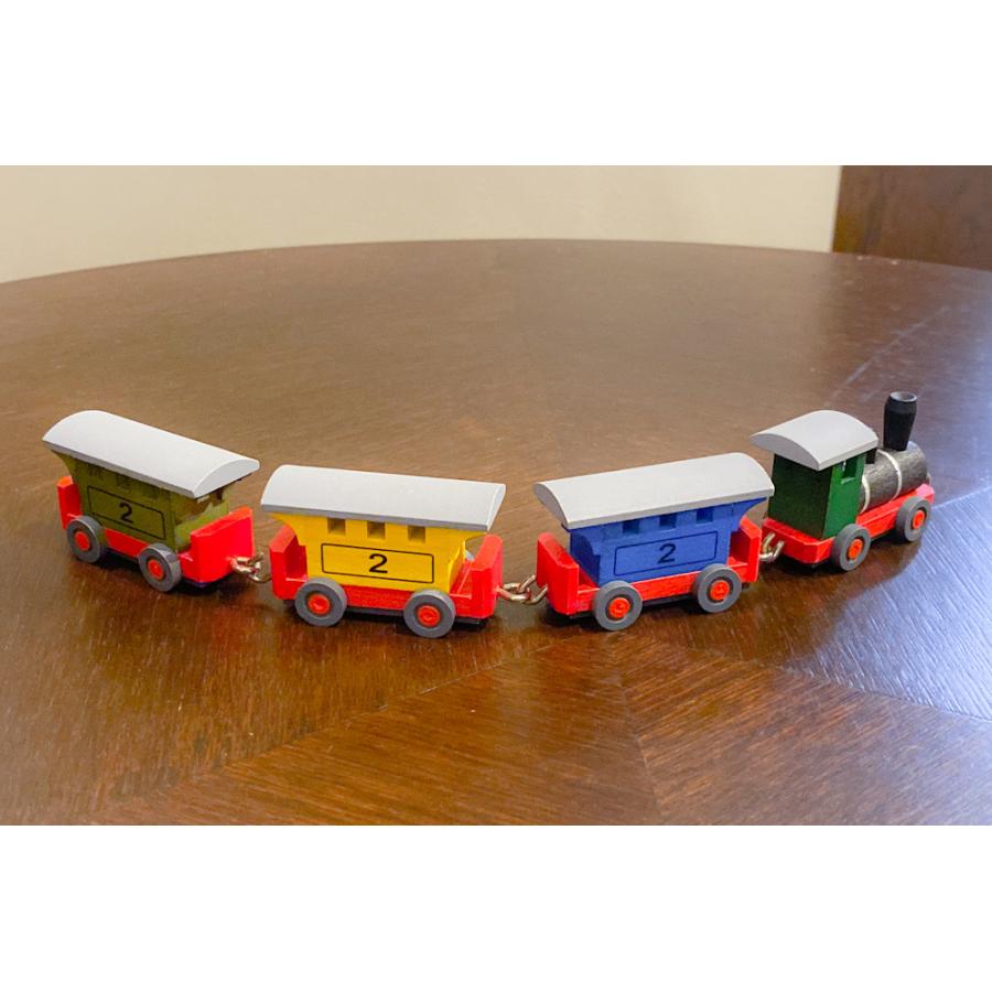 ドイツ木工芸品 客車列車 機関車 トレイン 鉄道 : 横浜元町 竹中