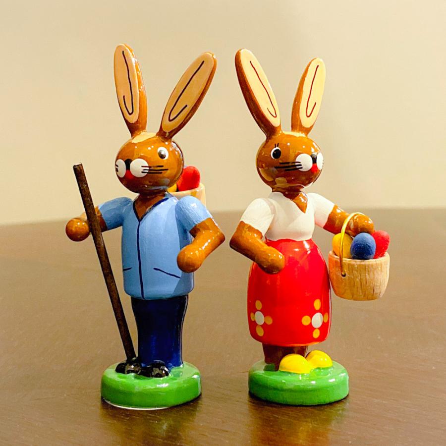 ドイツ木工芸品 イースターのウサギ : 横浜元町 竹中 - 通販 - Yahoo