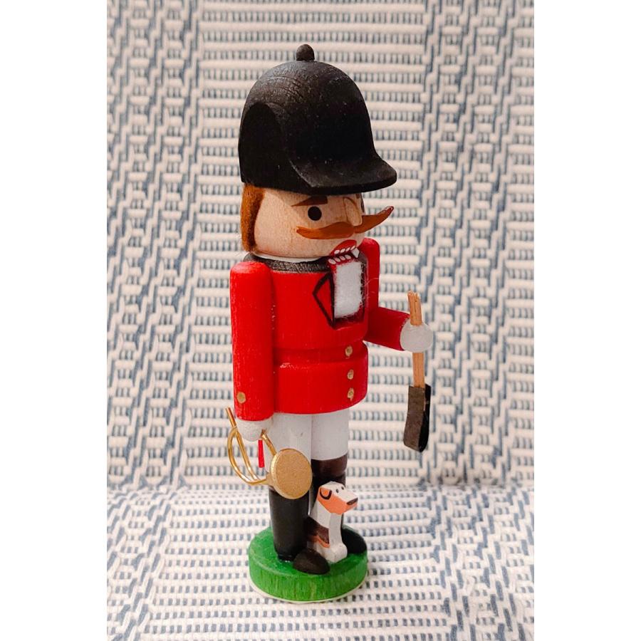 ドイツ木工芸品 ミニナッツクラッカー 小さなくるみ割り人形 騎手