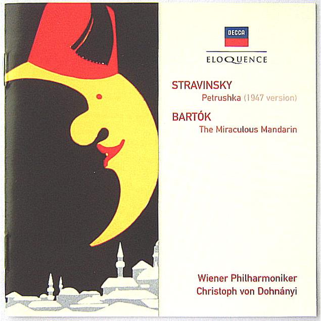 【中古】Christoph von Dohnanyi、Wiener Philharmoniker　クリストフ・フォン・ドホナーニ（指揮）　／　staravinsky：petrushka、etc...〔輸入盤CD〕｜motomachirhythmbox