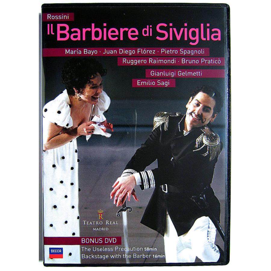 【中古】Gianluigi Gelmetti  ジャンルイジ・ジェルメッティ(指揮)　／　ROSSINI : Il Baebiere di Siviglia〔輸入盤DVD〕｜motomachirhythmbox