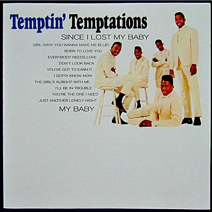 【中古】 THE TEMPTATIONS ザ・テンプテーションズ　／　THE TEMPTIN' TEMPTATIONS〔輸入盤CD〕｜motomachirhythmbox