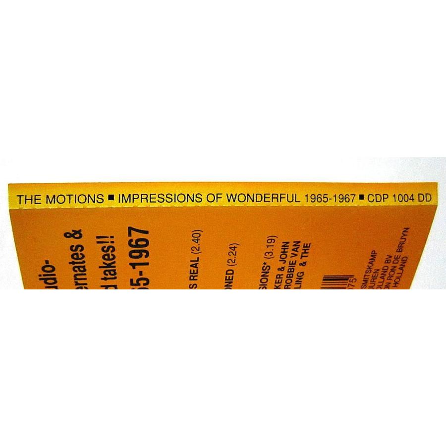 【中古】THE MOTIONS ザ・モーションズ　／　IMPRESSIONS OF WONDERFUL 1966-1967 〔輸入盤CD〕｜motomachirhythmbox｜05