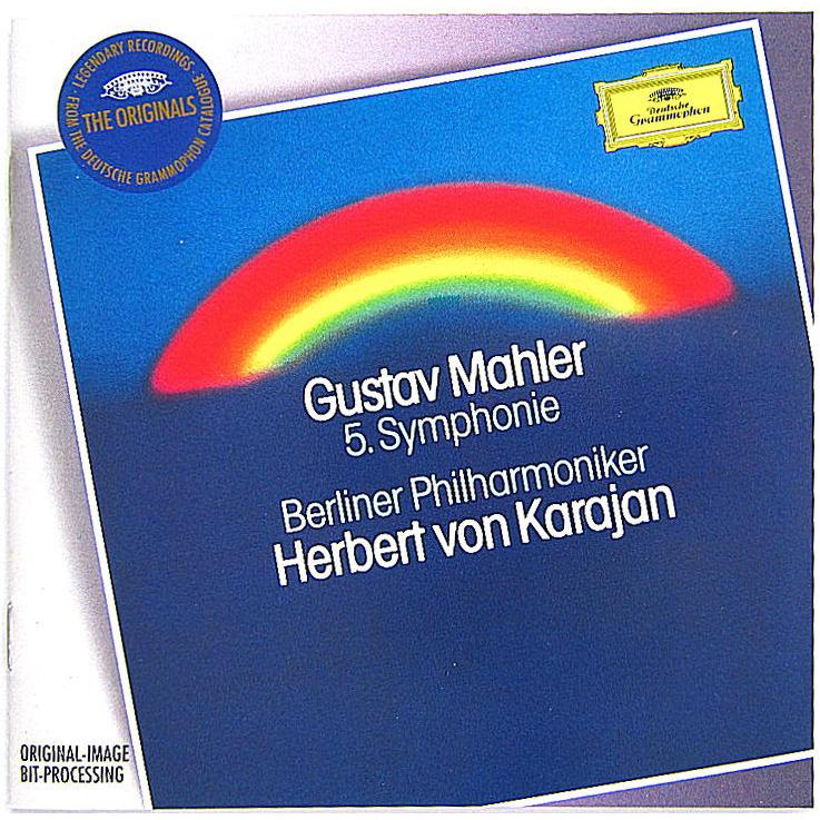 【中古】HERBERT VON KARAJAN ヘルベルト・フォン・カラヤン（指揮）　／　MAHLER : Symphonie Nr. 5〔輸入盤CD〕｜motomachirhythmbox