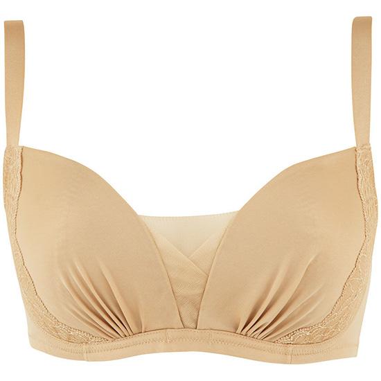 ワコール Wacoal スタディオファイブ Studio Five キュキュート Cucute ミニマイザーブラ 3 4カップブラ E F Gカップ Qb14 Efg Qb14 Efg 元町ロココ ヤフー店 通販 Yahoo ショッピング