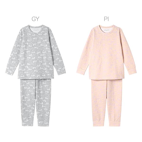 ワコール　ツモリチサト　パジャマ　Lサイズ　 UDW455 GY UDW455】M・Lサイズ ワコール Wacoal ツモリチサトスリープ パジャマ