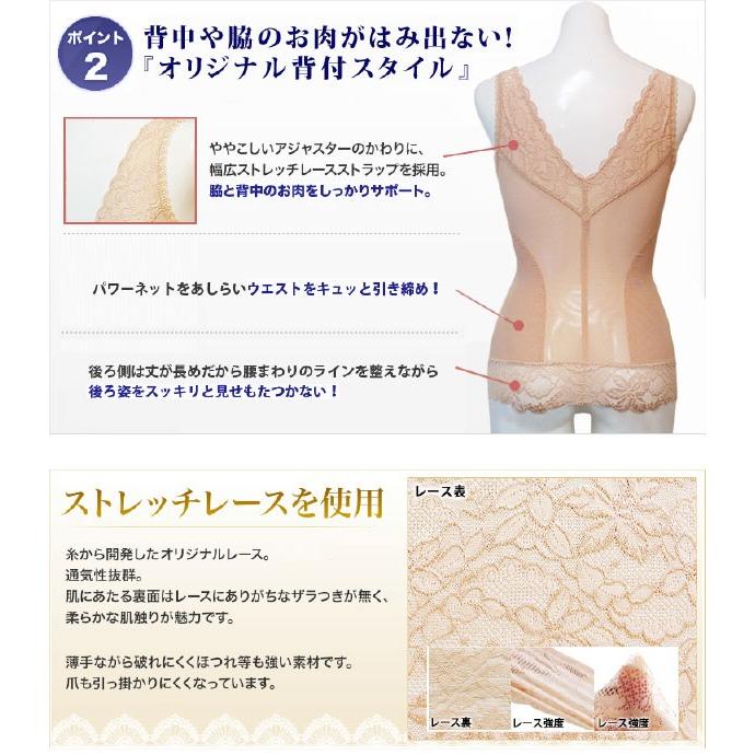 【送料無料】タムラ ハード補正 シルックラフール使用 多機能補正下着ノンワイヤーボディシェイパー#YTP04_2