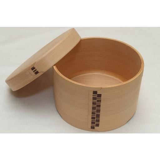 栗久　おひつ　5合　大館曲げわっぱ　お櫃　五合　塗装なし　白木　天然秋田杉 楽天市場】曲げわっぱ おひつ 5合浅型 栗久 わっぱ弁当 お櫃 国産 日本