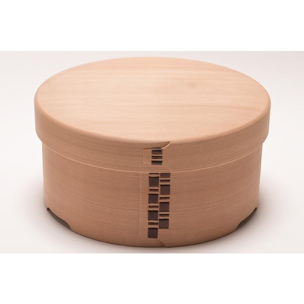 栗久　おひつ　7合用 おひつ 7合脚付 栗久 曲げわっぱ 隅丸加工 白木 国産 日本製 お櫃 9人