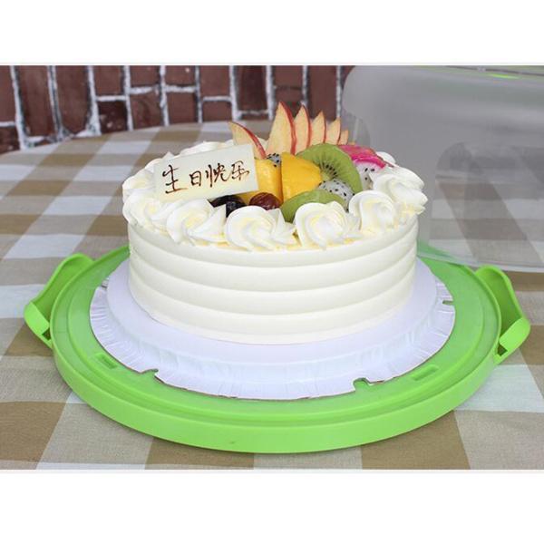 ポータブルケーキキャリアプラスチックカップケーキ容器マフィン梱包箱緑｜motomurastore3｜08