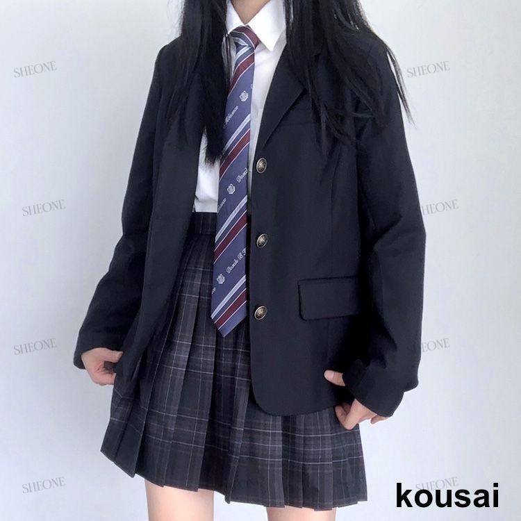 韓国 制服 ブレザー セット 卒業式 入学式 なんちゃって制服 スーツ 女の子 女子高生 女の子 卒服 ジャケット 入学式 JK チェック柄 スカート 白ブラウス レディ｜motomurastore3｜06