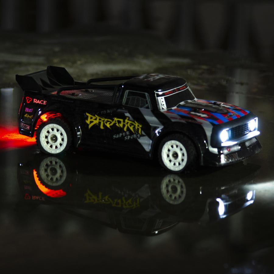 ラジコンカー 1:16RCカー 4WD 2.4GHz 高速ドリフトレーシングカー ドリフトカー ESP LEDライト おもちゃ 調節可能｜motomurastore3｜04