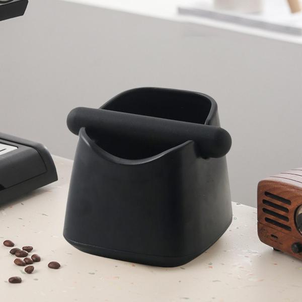コーヒーかす容器キッチンツール用耐久性のある滑り止めベース家庭用黒｜motomurastore3｜07