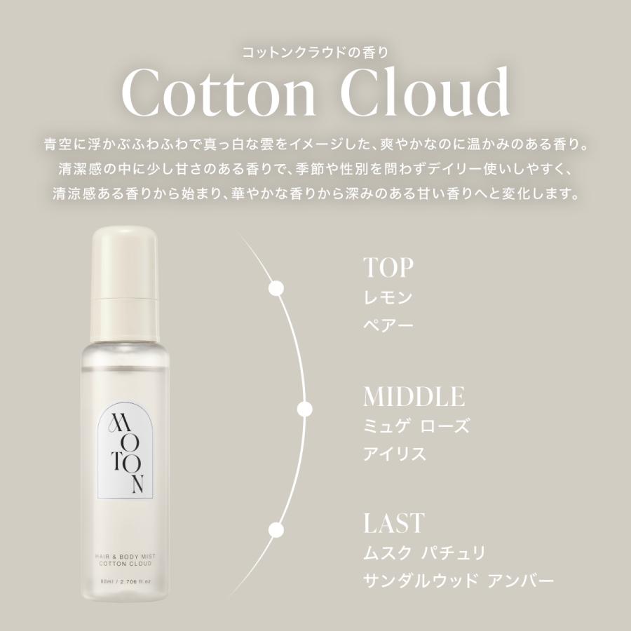 MOTON 公式 ヘア＆ボディミスト 選べる香り モトン ヘアミスト ボディ