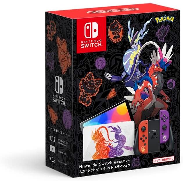 Nintendo Switch（有機ELモデル） スカーレット・バイオレット