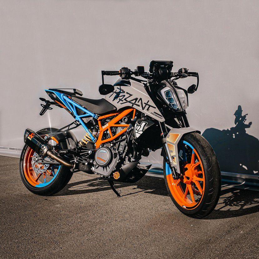 KTM デューク 125/200/250/390 17-23 マフラーステー BAGOROS(バゴロス