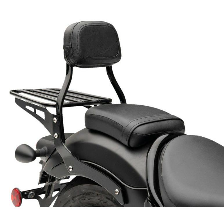 レブル250/レブル500 ミニシーシーバー バックレスト ブラック COBRA