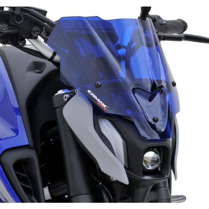 ERMAX製MT-07 スクリーン 社外 中古 RM07J 14-17年 アルマックス スモークメーターバイザー ダブルバブル コンディション良好 Sy ヤマハ MT-07 21〜 スポーツスクリーン ermax アルマックス