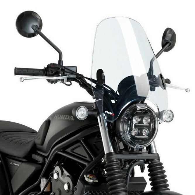 レブル/CL スクリーン カスタムII クリア Puig レブル,CL スクリーン カスタムII クリア Puig : モトパーツ バイク