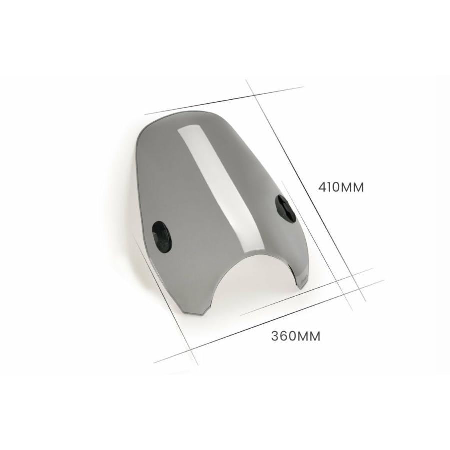 レブル,CL スクリーン カスタムII クリア Puig : モトパーツ バイク