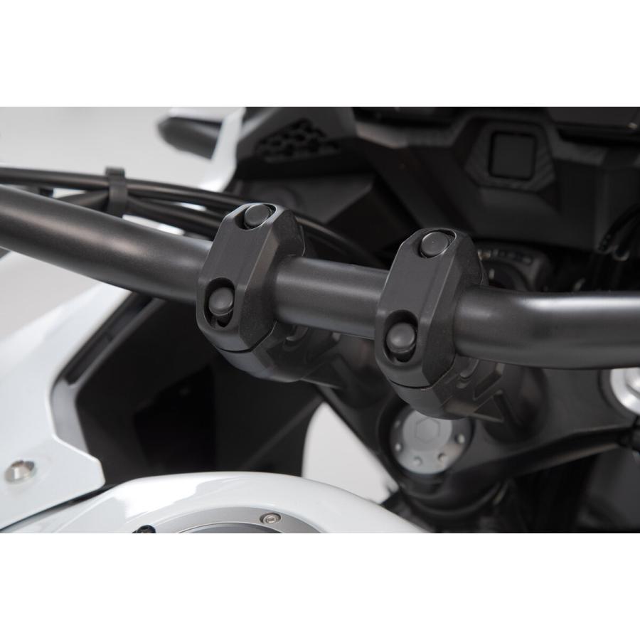 YAMAHA Tenere 700 ハンドルバーライザー 20mm ブラック SW