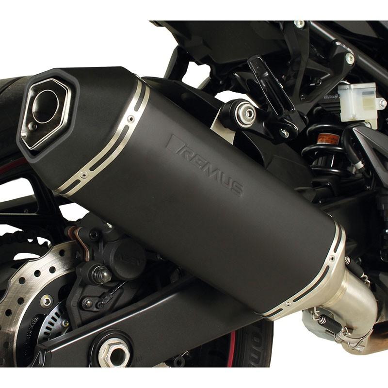 レムス(REMUS) OKAMI スリップオン ステンレス鋼黒いこと EC其れ相応 GSX-S750 18- 0514782 855018 車、バイク、自転車-マフラー