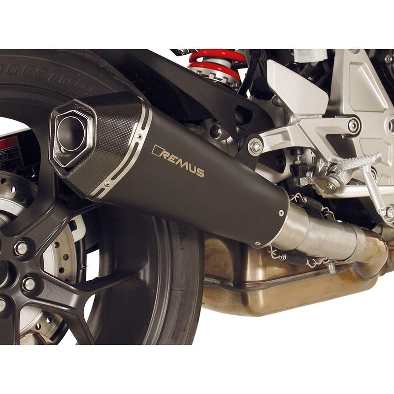 レムス(REMUS) HYPERCONE スリップオン ステンレスブラック レース CB1000R 18- 056783 257118