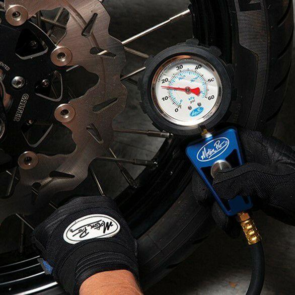 Motion Pro プロフェッショナルエアゲージ 2.5インチ 0-60 Psi 空気圧