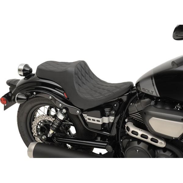 Z1R プレデターIIIシート ダイアモンドブラックステッチ XVS950 ボルト/R/C
