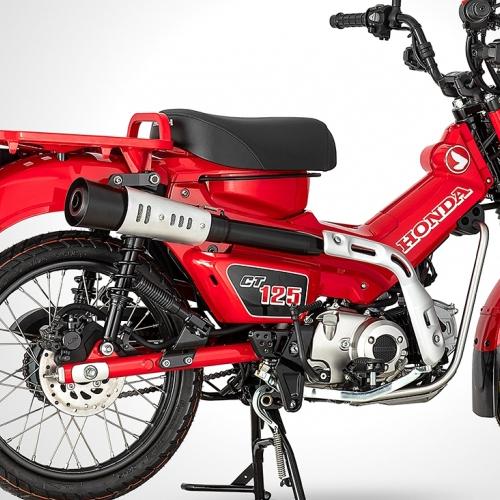 HONDA CT125 フルエキゾーストメガホンマフラー K-FACTORY