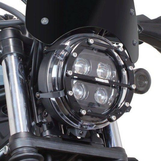 ホンダ CL250/500 ヘッドライトガード ブラック スペシャルパーツ武川