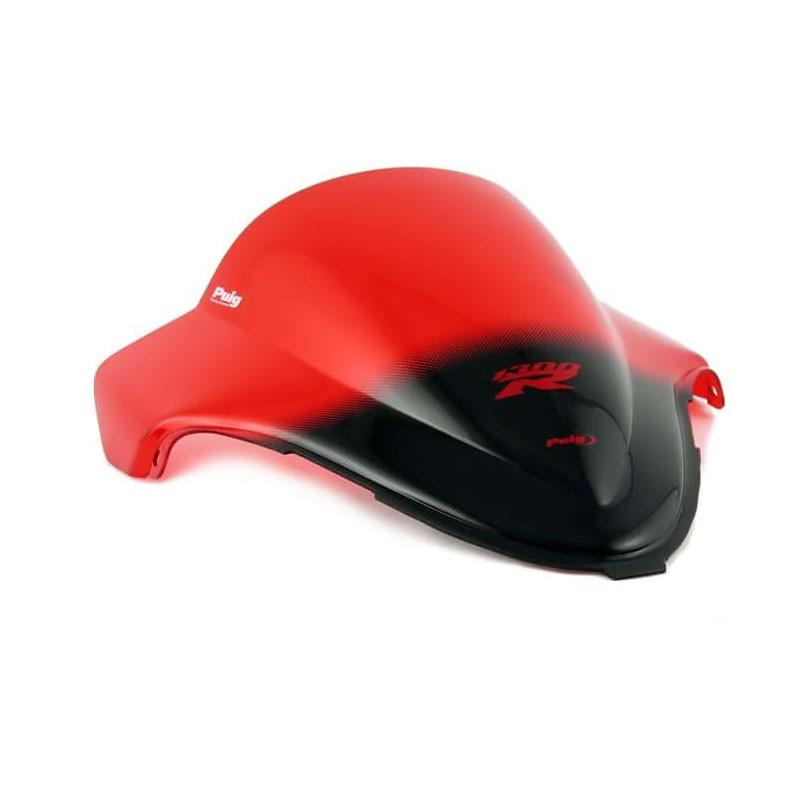 プーチ(Puig) レーシングスクリーン レッド GSX1300R隼 99-07 0953R