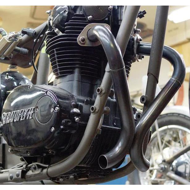 xs650sp マフラー ANーBU ANBU XS650SP マフラー本体 XS650sp用フルエキマフラーTYPE1