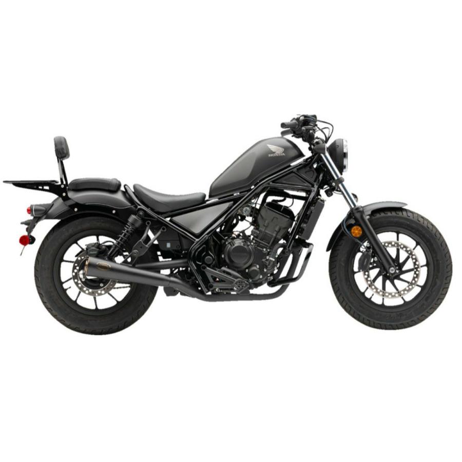 レブル500 スリップオンマフラー ブラック ブロンズチップ COBRA