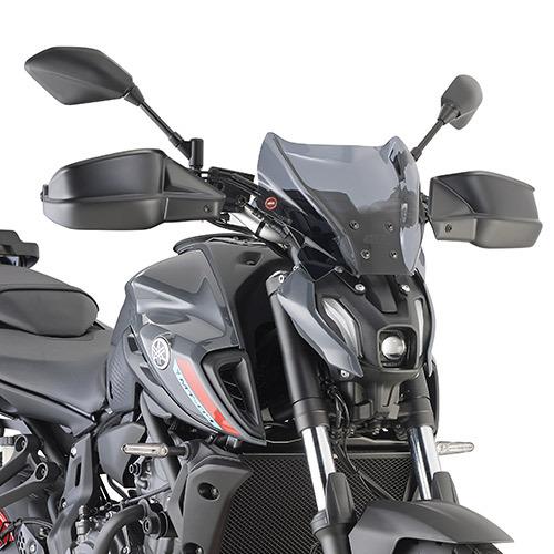 MT-09/MT-07/CB1000R/CB650R ウインドスクリーン 22x31 スモーク GIVI