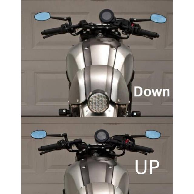 Woodcraft MOTODEMIC セパレートハンドルキット クリップオン ヤマハ