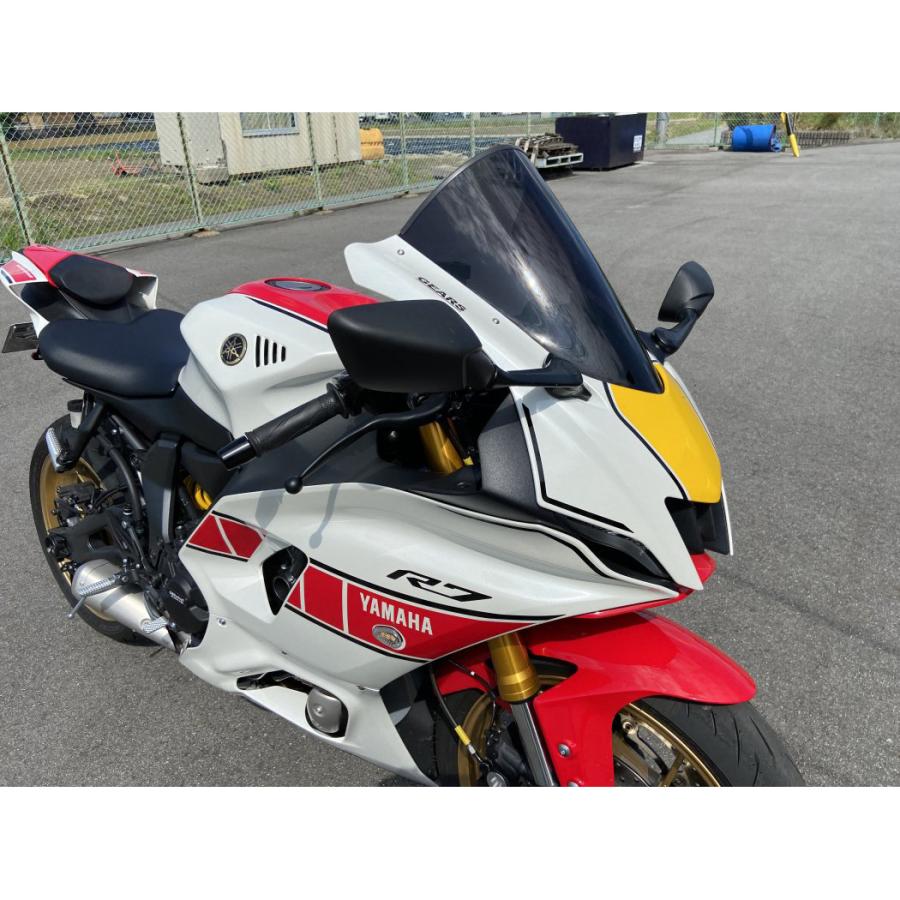 ヤマハ YZF-R7 スクリーン(スモーク) ACRY Point : モトパーツ バイク