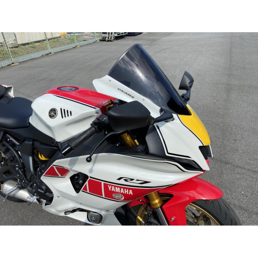 ヤマハ YZF-R7 スクリーン(スモーク) ACRY Point : モトパーツ バイク