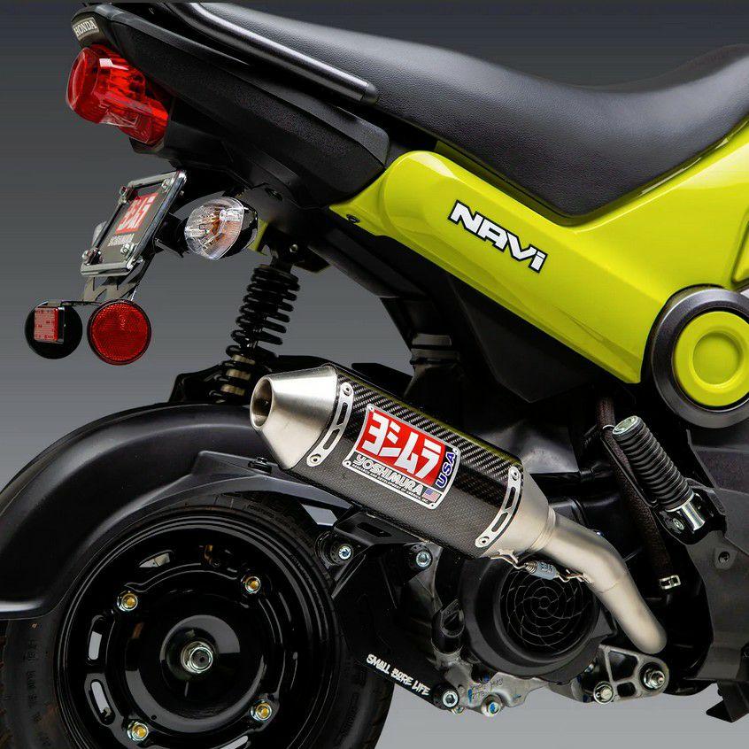 ホンダ　ナビ１１０に付いてたマフラー ホンダ ナビ NAVI フルエキゾーストマフラー ステンレス ヨシムラUSA
