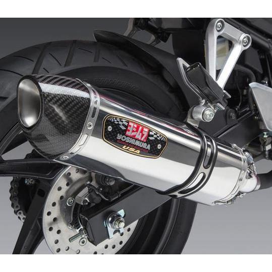 CBR300R 15-22/CB300F 15-16 R-77 スリップオン マフラー レース ヨシムラUSA
