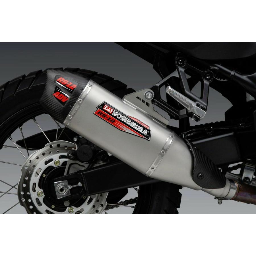 トランザルプ750 スリップオンマフラー 