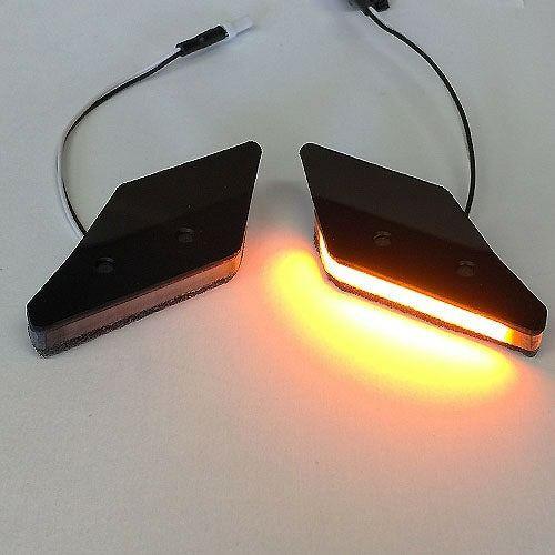 ドゥカティ 1299パニガーレ ミラーブロックオフ LED ウインカー