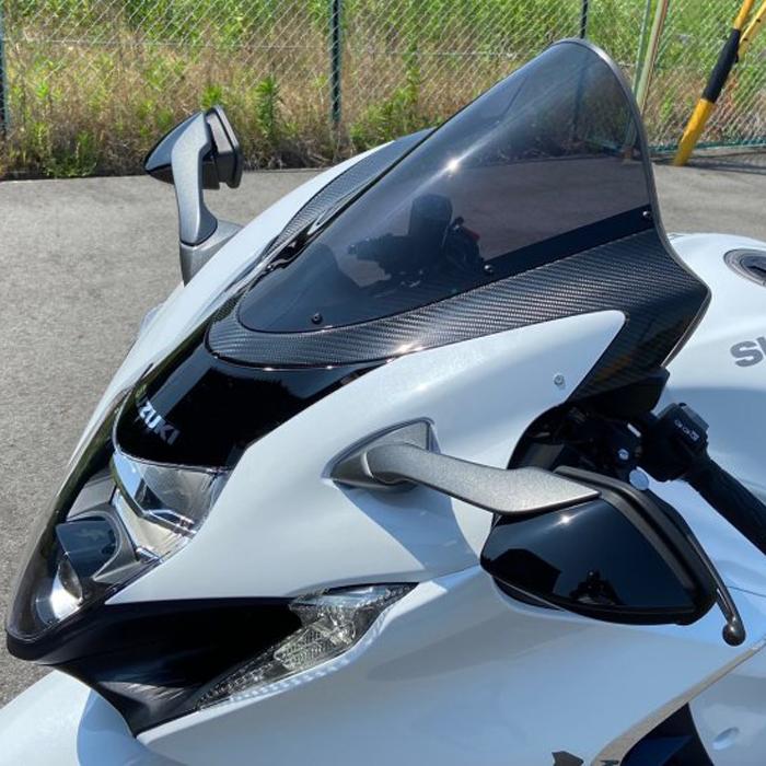 スズキ HAYABUSA GSX1300 カーボンマウントスクリーン(スモーク) ACRY