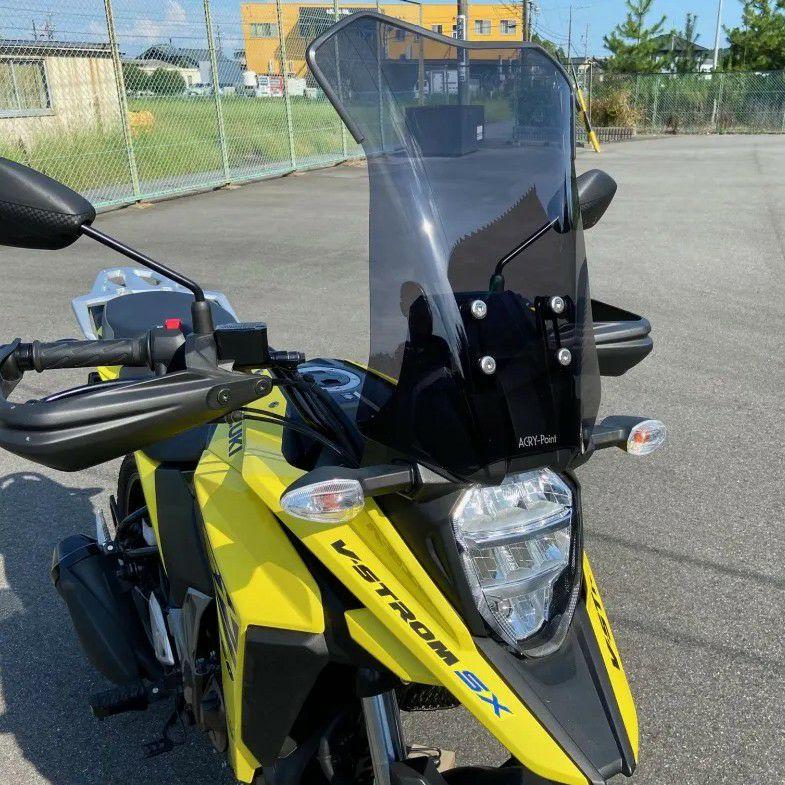 Vストローム250SX ACRY-Point スクリーン シールド 本体 スズキ Vストローム250SX スクリーン スモーク アクリポイント