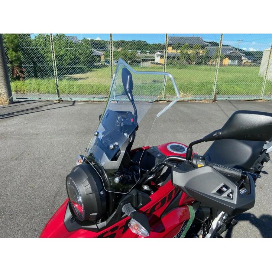 スズキ Vストローム250 スクリーン クリア アクリポイント