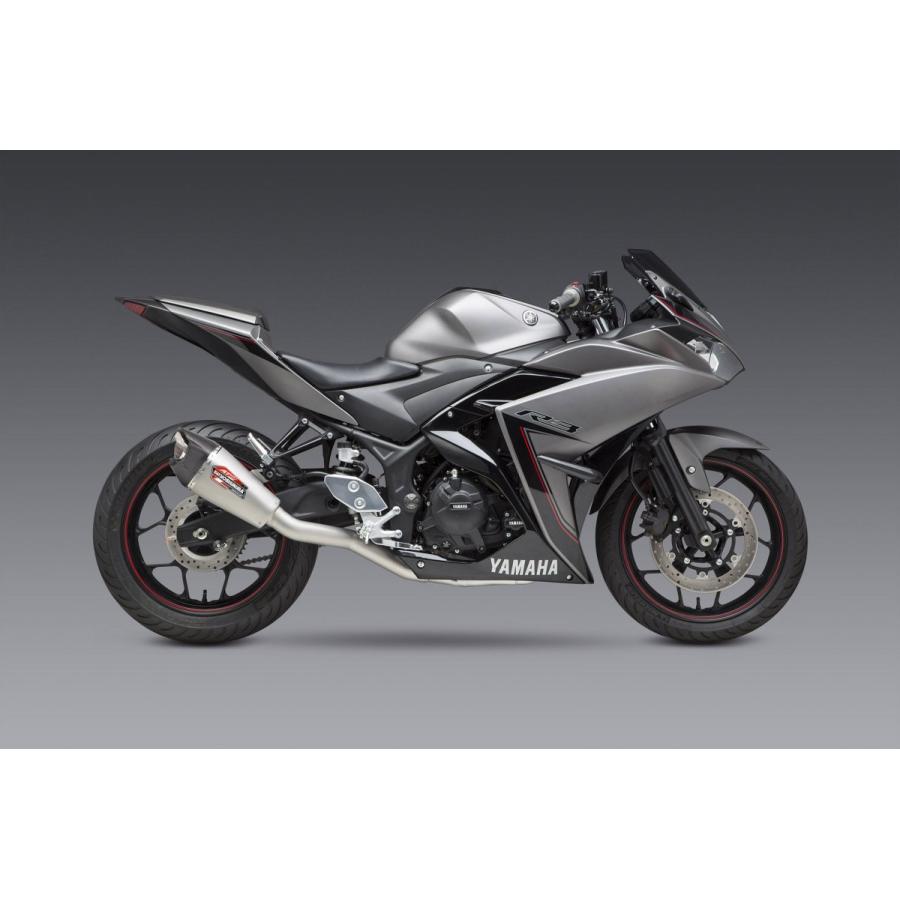 ヨシムラUSA AT2 ステンレス フルエキゾースト マフラー ヤマハ YZF-R3