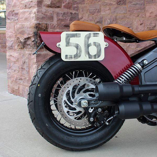 Indian Scout Outrider リアフェンダー Klock Werksの画像